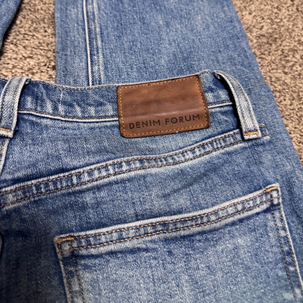 Denim Forum “Arlo High Rise Straight” Jeans - Picture 5 of 11
